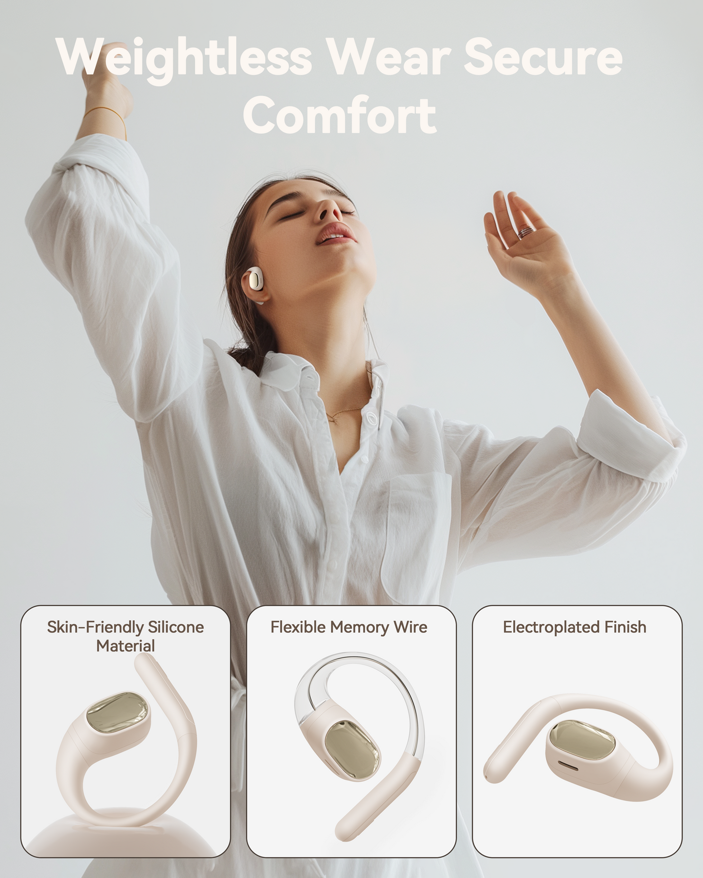 Open Ear Earbuds V30