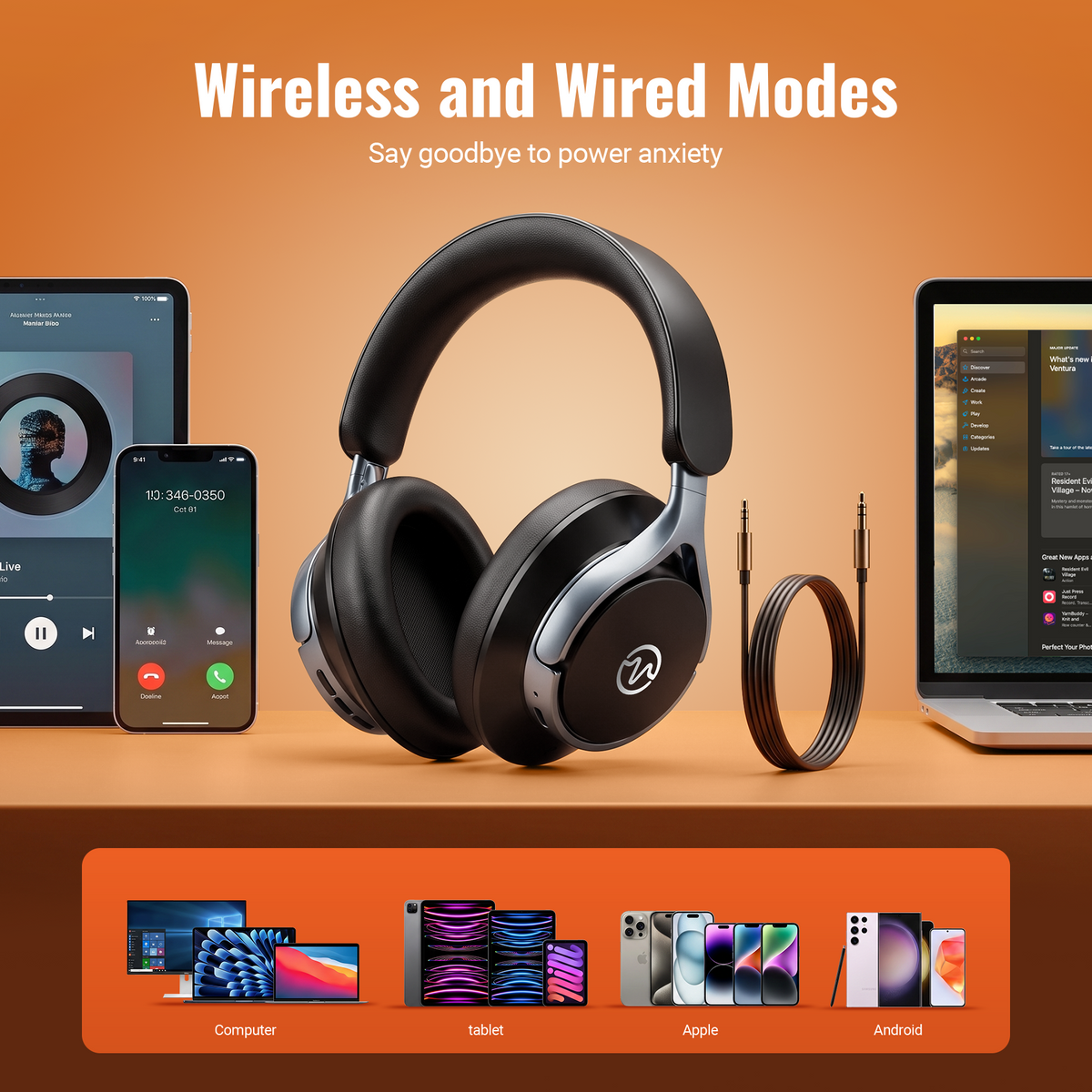 Headphones B12