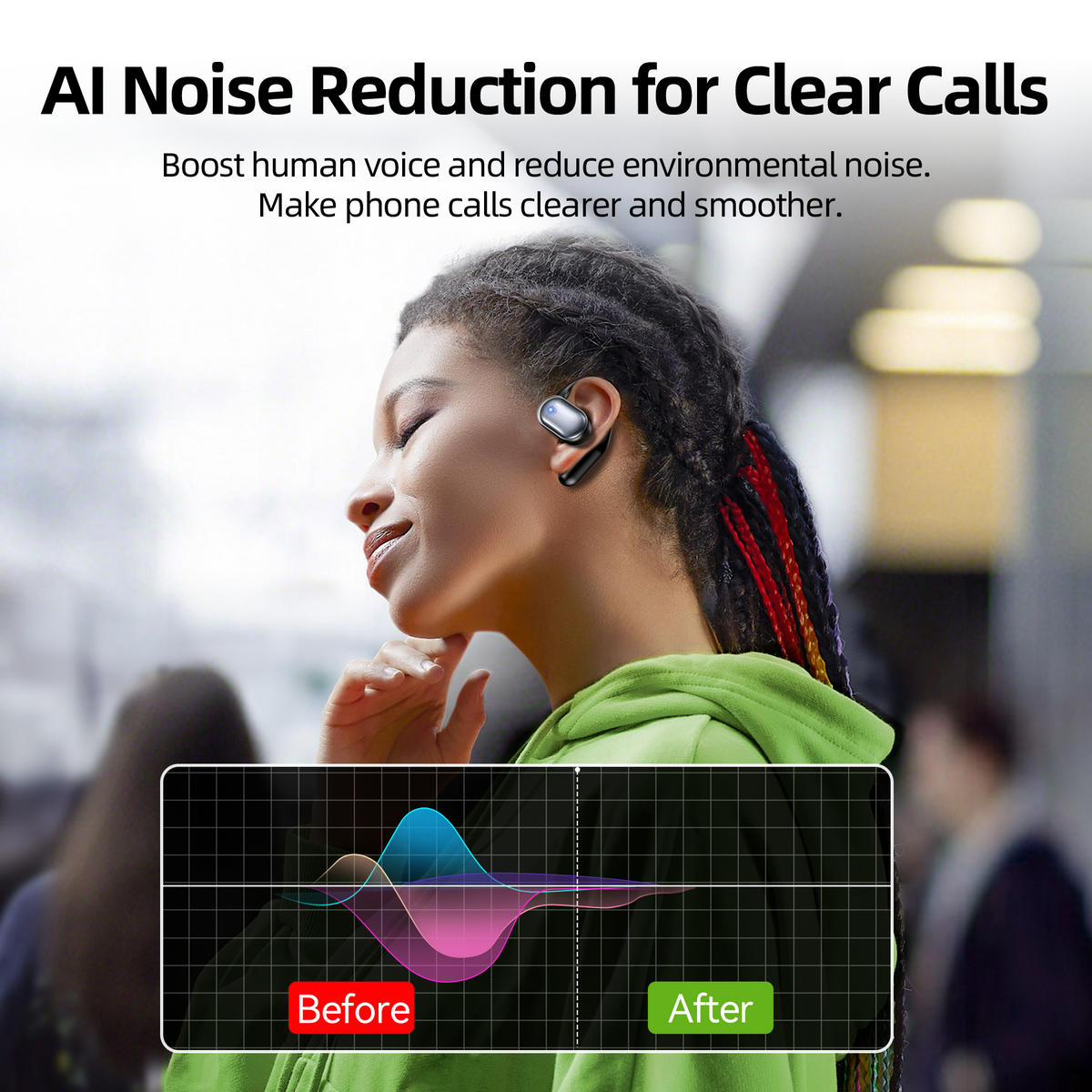 Open Ear Earbuds T6